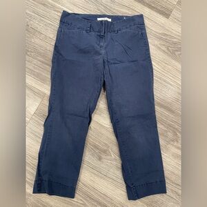 Loft navy capris